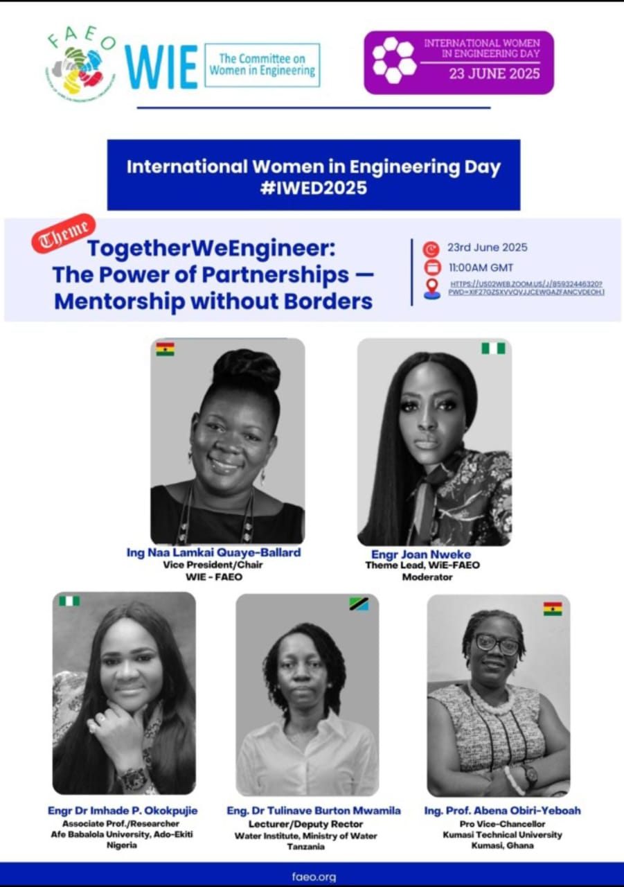 INTERNATIONAL WOMEN IN ENGINEERING DAY